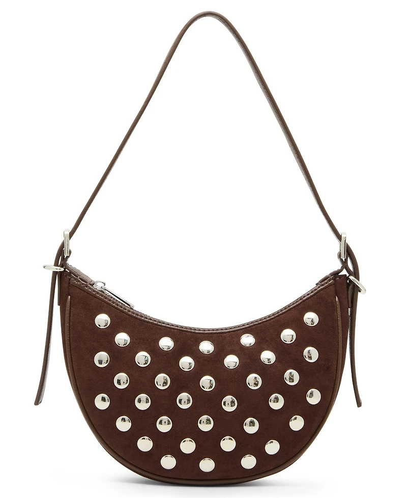 Madden Girl Rhisu Crescent Zipper Shoulder Bag