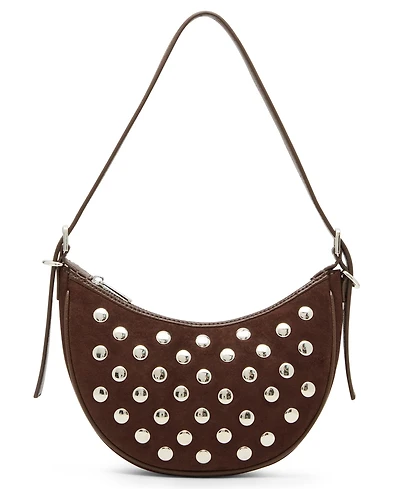 Madden Girl Rhisu Crescent Zipper Shoulder Bag