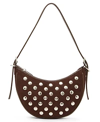 Madden Girl Rhisu Crescent Zipper Shoulder Bag