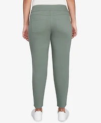 Ruby Rd. Petite Soft Denim Faux Pocket Pants
