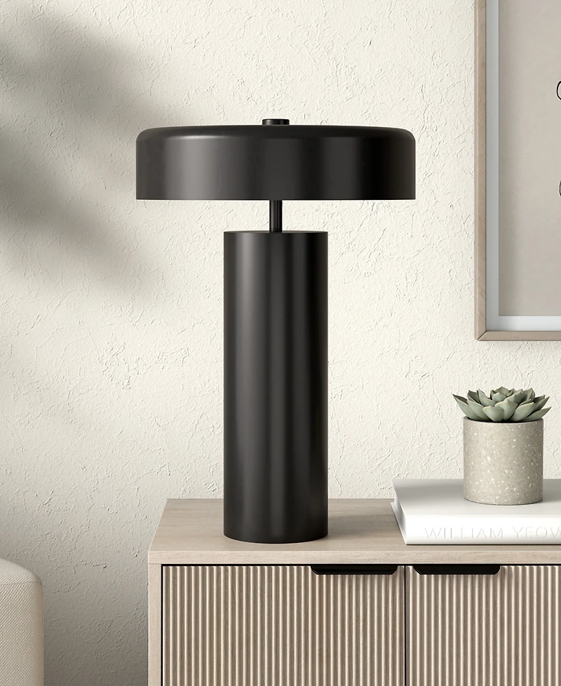 Hudson & Canal Nash 23.75" Metal Table Lamp with Shade