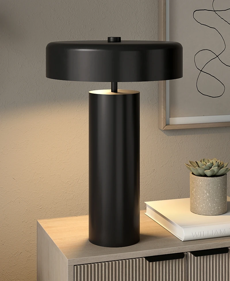 Hudson & Canal Nash 23.75" Metal Table Lamp with Shade