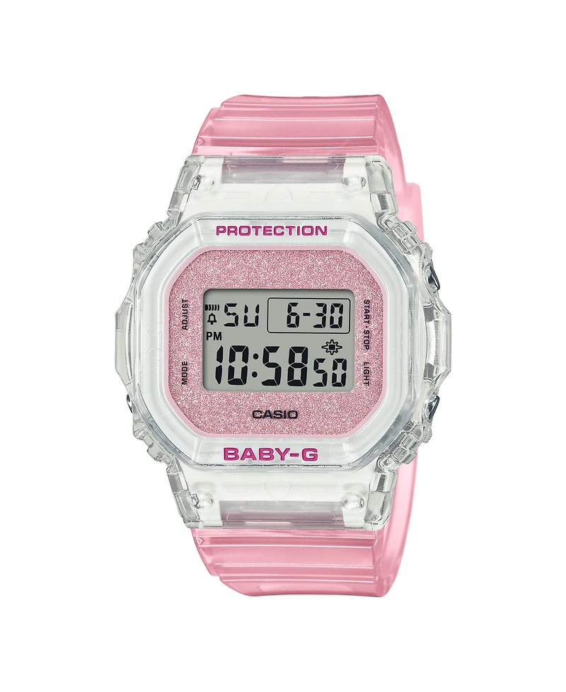 G-Shock Women's Pink Resin Watch, 37.9mm