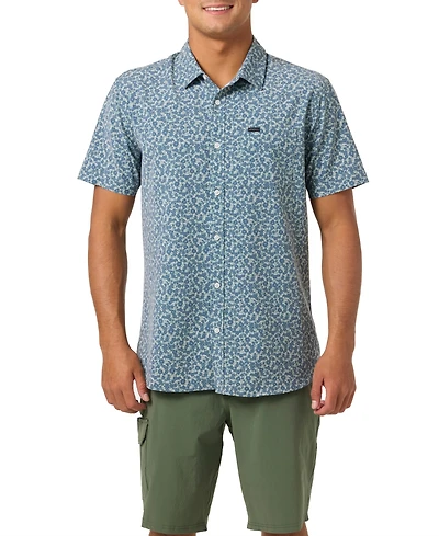 O'Neill Men's Traveler Ultraviolet Protection Factor Short Sleeve Standard Shirt