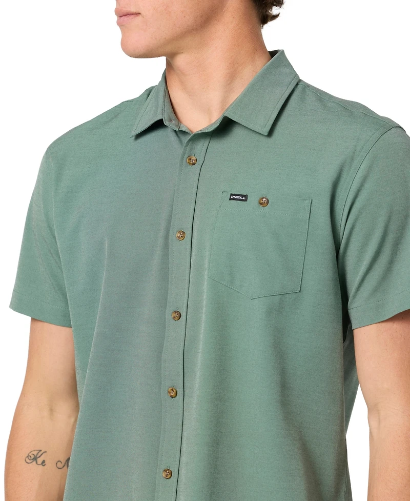 O'Neill Men's Light Check Hybrid Standard Shirt