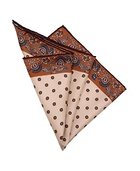 Elizabetta Men's Sangiovese - Silk Pocket Square for Men