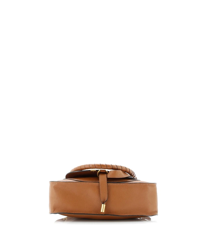 Pre-Owned Chloe Small Marcie Satchel Leather