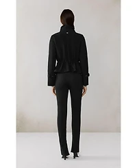 Soia & Kyo Women's Emory Draped Jacket