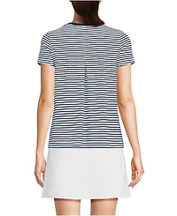 Lands' End Women's Power Performance Short Sleeve Crewneck Tee