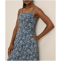 Pact Women's Organic Cotton Fit & Flare Midi Dress - Shorty