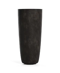 Cosapots Lofto Tall Planter – Stone Finish Fiberglass Indoor/Outdoor and Weather-Resistant Large D x H