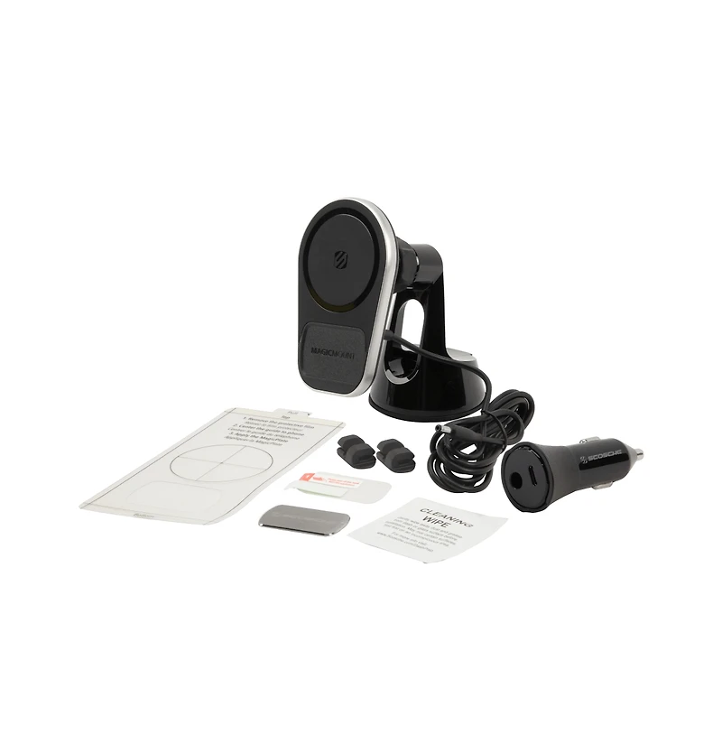 Scosche MagicMount Pro Charge5 Wireless Charging Dash / Window Mount-Black