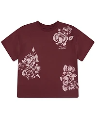 Levi's Big Girls Rose Printed Oversized T-Shirt