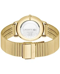 Lacoste Men's Crocorigin Gold Tone Stainless Steel Bracelet Watch, 40.5mm