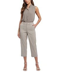 Nydj Petite Utility Straight Cropped Pants