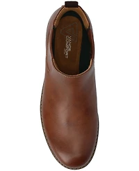 Vance Co. Men's Osmond Comfort Round Toe Chelsea Boots