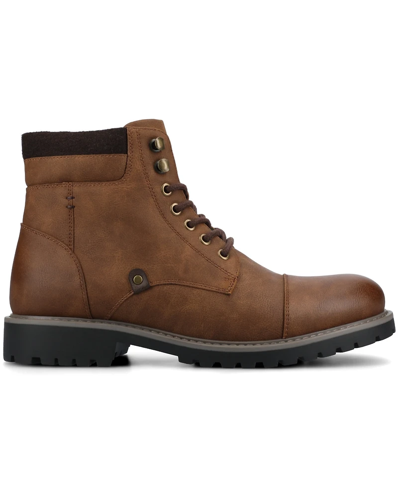 Vance Co. Men's Yukkon Round Toe Boots