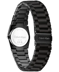 Calvin Klein Women's Ck Unite Black Ip Stainless Steel Bracelet Watch 26mm