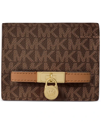 Michael Kors Hamilton Logo Compact Wallet