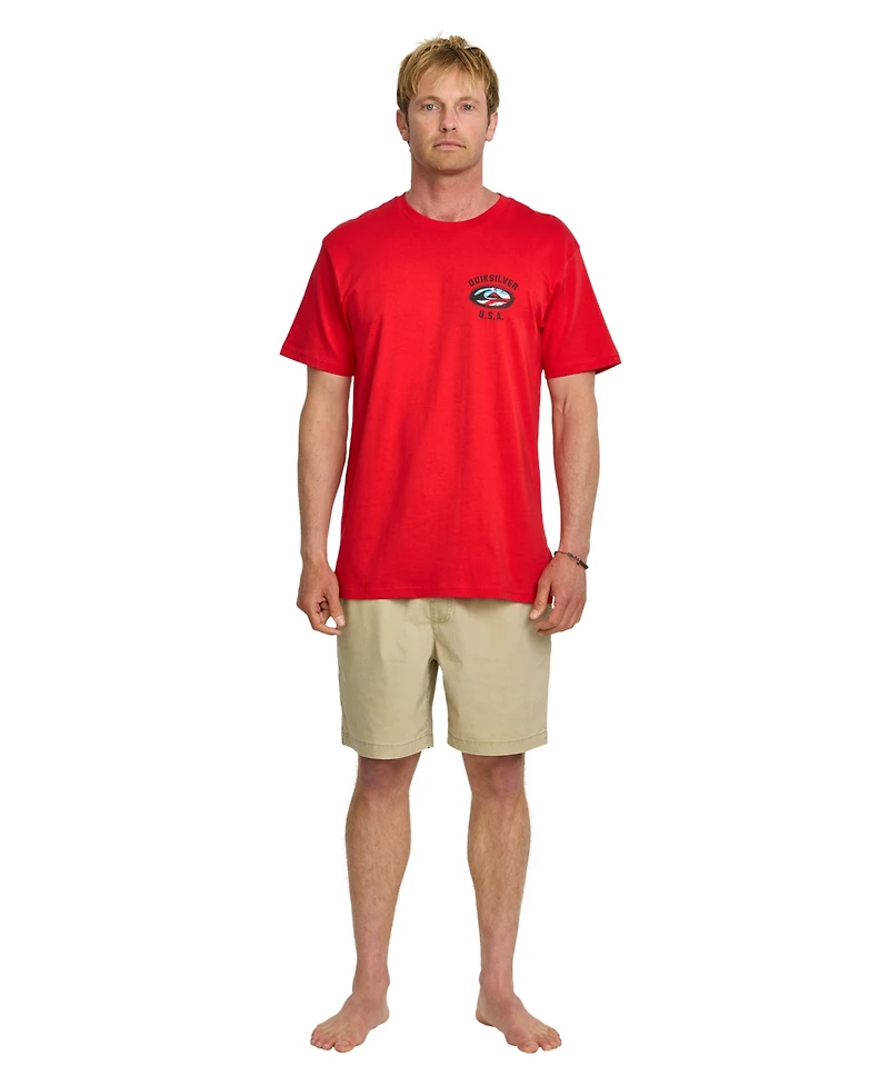 Quiksilver Men's Quiki Pride Short Sleeve T-Shirt