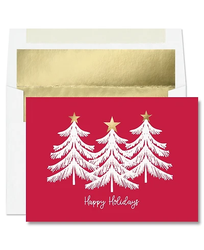 Masterpiece Studios Tree Trio Holiday Boxed Cards