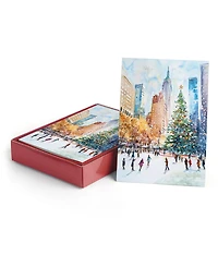 Masterpiece Studios New York Skaters Holiday Boxed Cards
