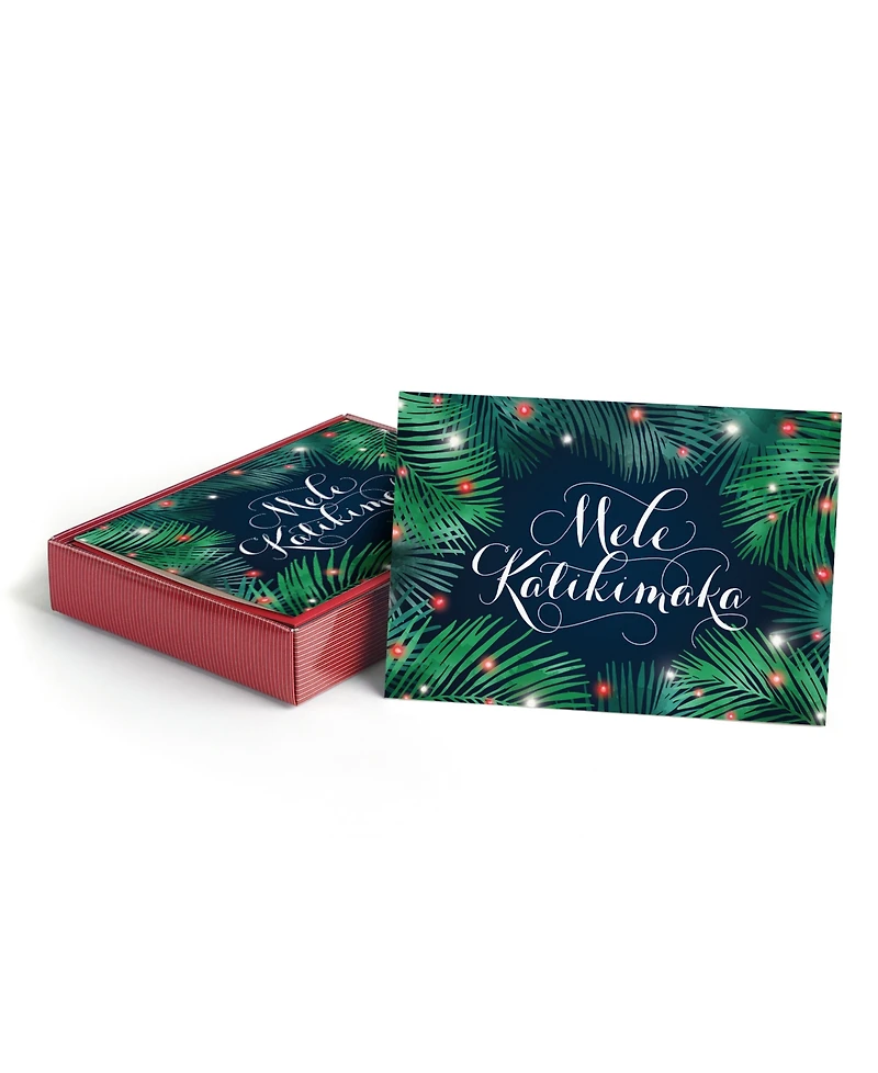 Masterpiece Studios Tropical Merry Christmas Holiday Boxed Cards