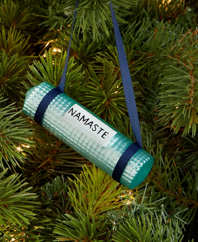 Holiday Lane Sports Yoga Mat Ornament, Macy's Exclusive