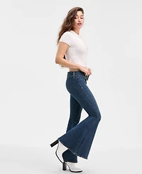 Guess Women's Franki Mid-Rise Flare-Leg Jeans