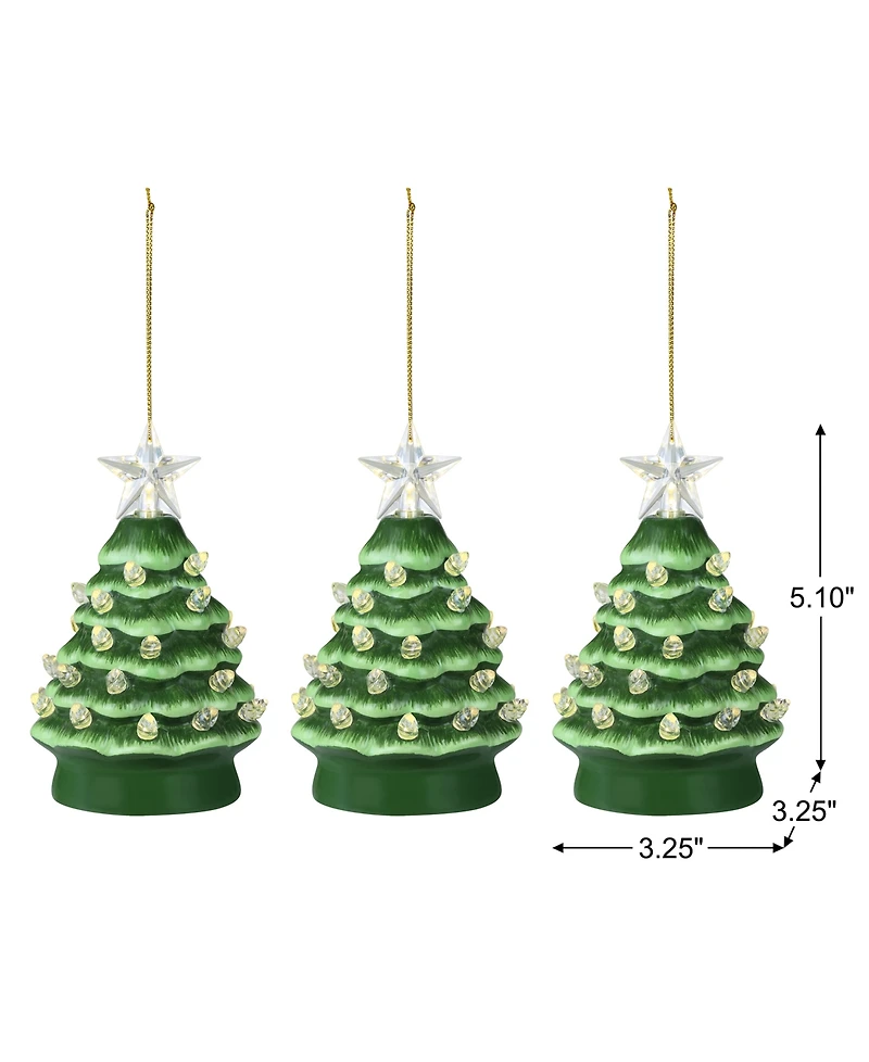 Mr. Christmas Nostalgic Tree Ornaments with Lights