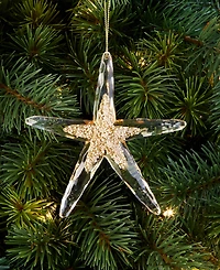 Holiday Lane Seaside Starfish Embellished Ornament, Macy's Exclusive