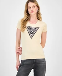 Guess Women's Python Triangle T-Shirt
