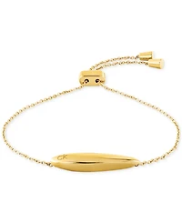 Calvin Klein Logo-Etched Sculpted Slider Bracelet