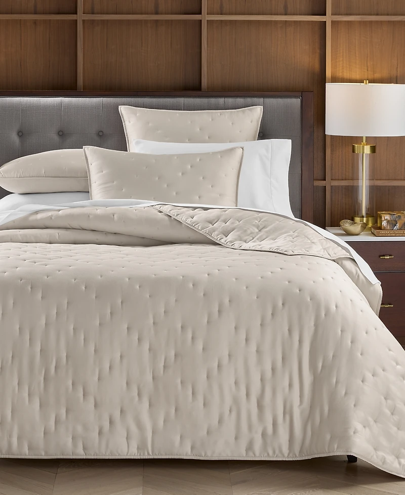 Hotel Collection Lyocell Quilted 2-Pc. Sham Set, Euro, Macy's Exclusive