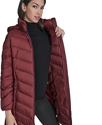 Charter Club Women's Packable Hooded Puffer Coat, Created for Macy's