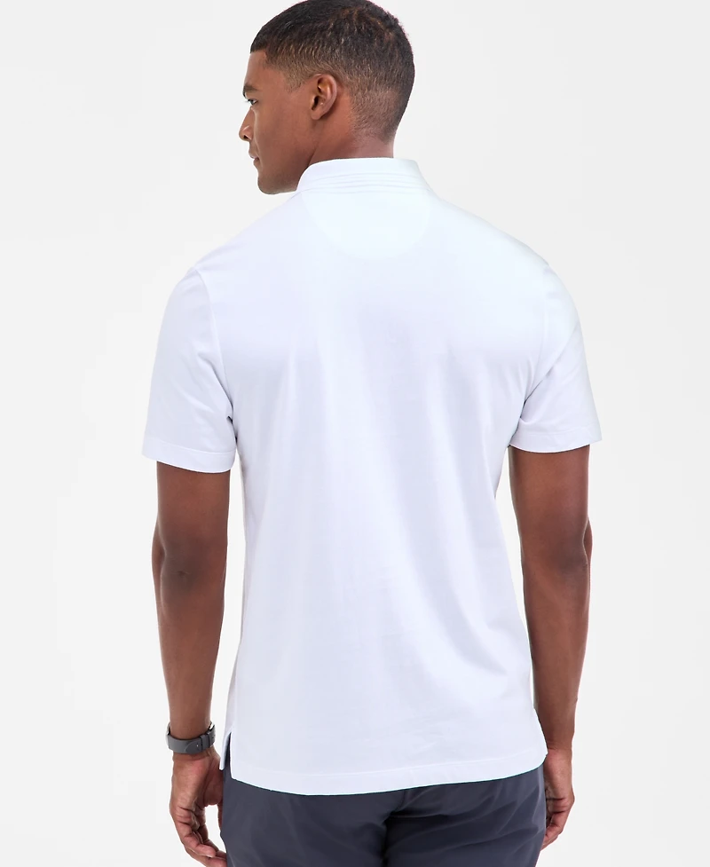 Alfani Men's Regular-Fit Mercerized Polo Shirt, Created for Macy's