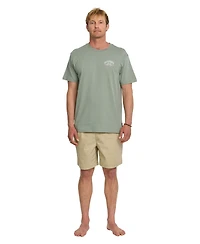 Quiksilver Men's A Frame Arch Short Sleeve T-Shirt
