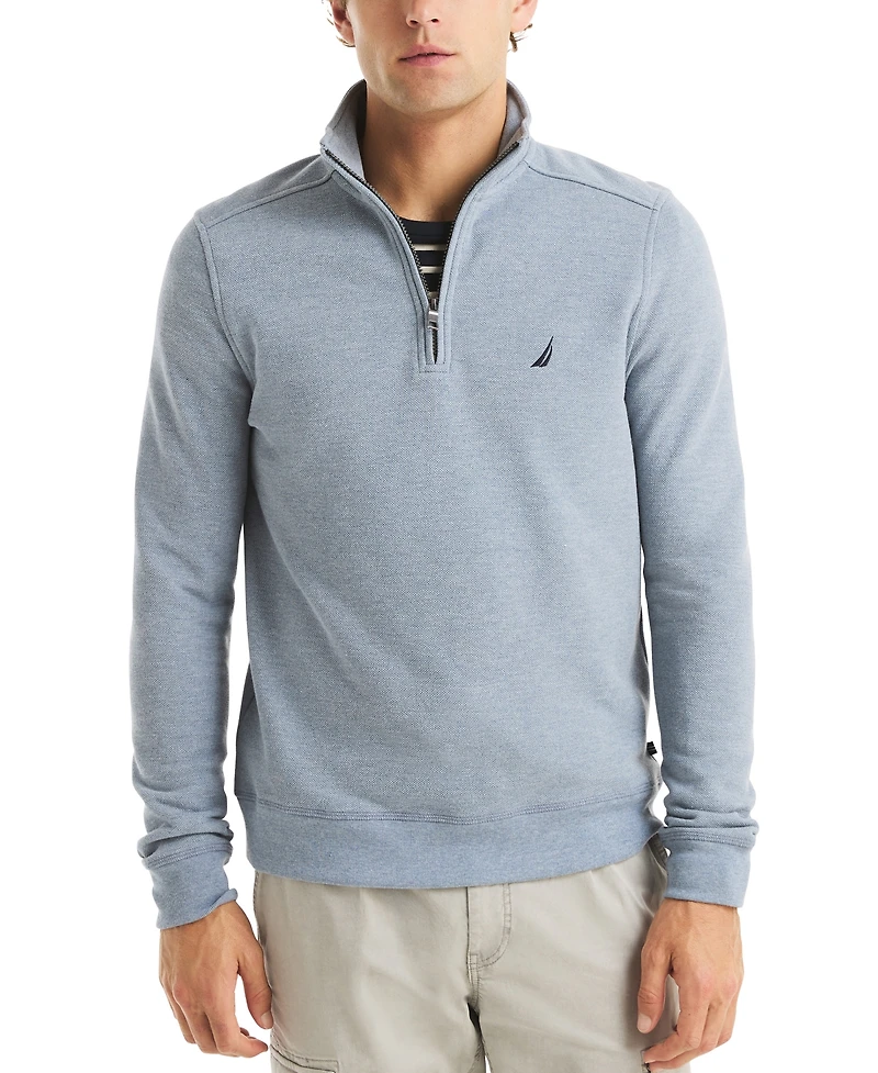Nautica Men's Quarter-Zip Fleece Sweatshirt