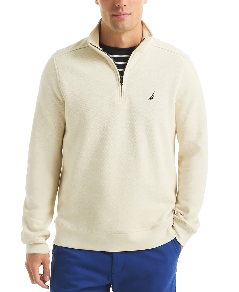 Nautica Men's Quarter-Zip Fleece Sweatshirt