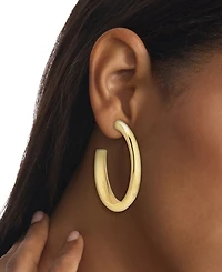 Calvin Klein Medium Modern Purity C-Hoop Earrings