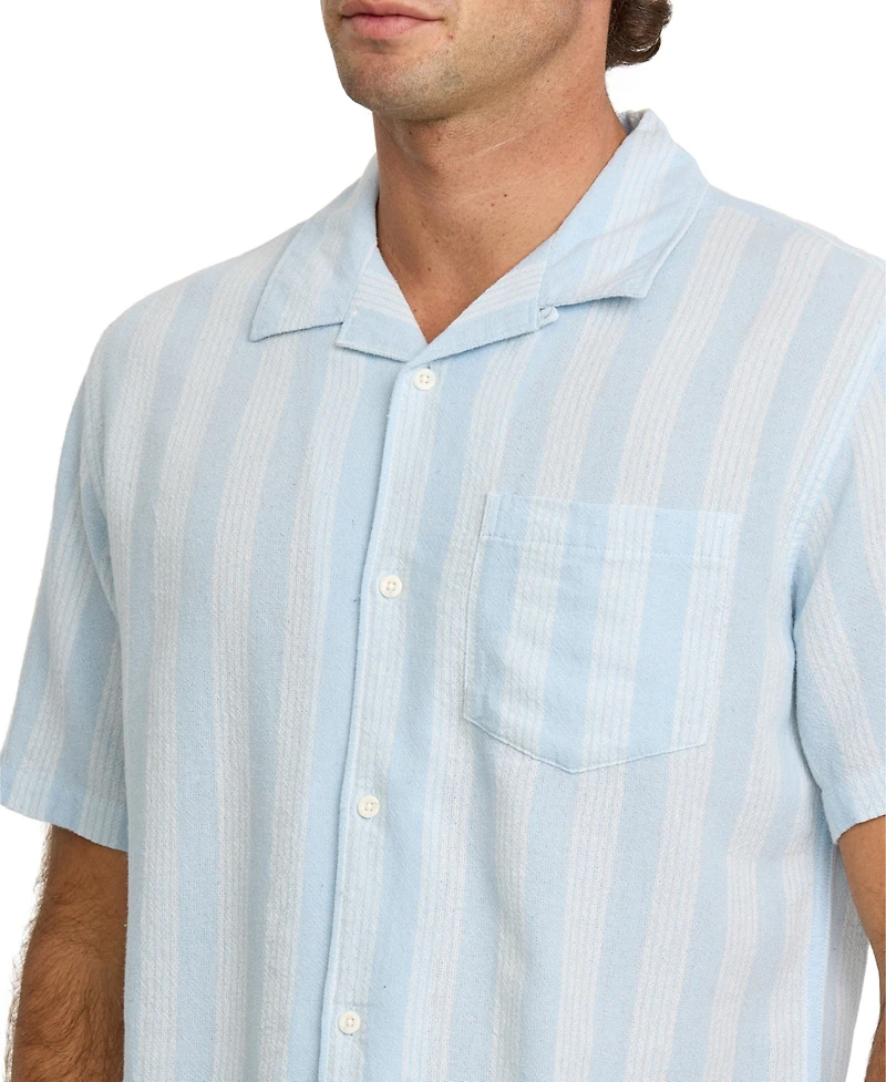 Quiksilver Men's Nightfall Island Short Sleeve Shirt
