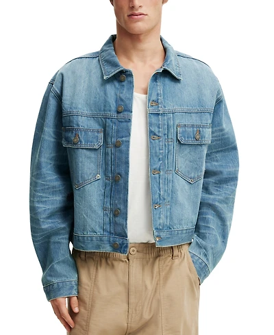 Cotton On Men's Denim Rinse Jacket