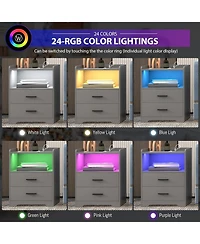 Vlsrka Vanity Makeup Desk with Mirror and Lights