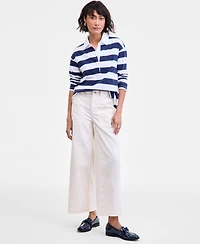 On 34th Women's Striped Rugby Top, Macy's Exclusive