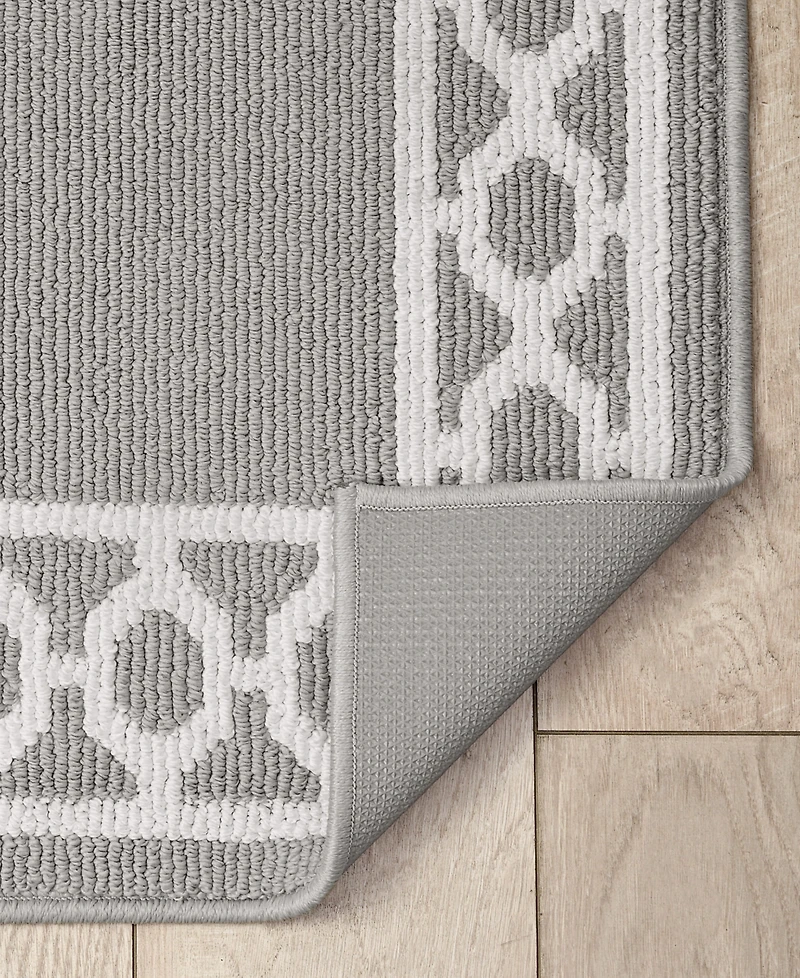 Jean Pierre New York Christine Trellis Border Tufted 2-Pc. Runner Set