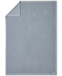 Ugg Luna Cotton Waffled Knit Throw Blanket, 50" x 70"