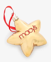 Macy's Thanksgiving Day Parade 2025 Glass Star Balloon Ornament, Macy's Exclusive