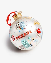 Macy's Thanksgiving Day Parade Glass Ball Ornament, Macy's Exclusive