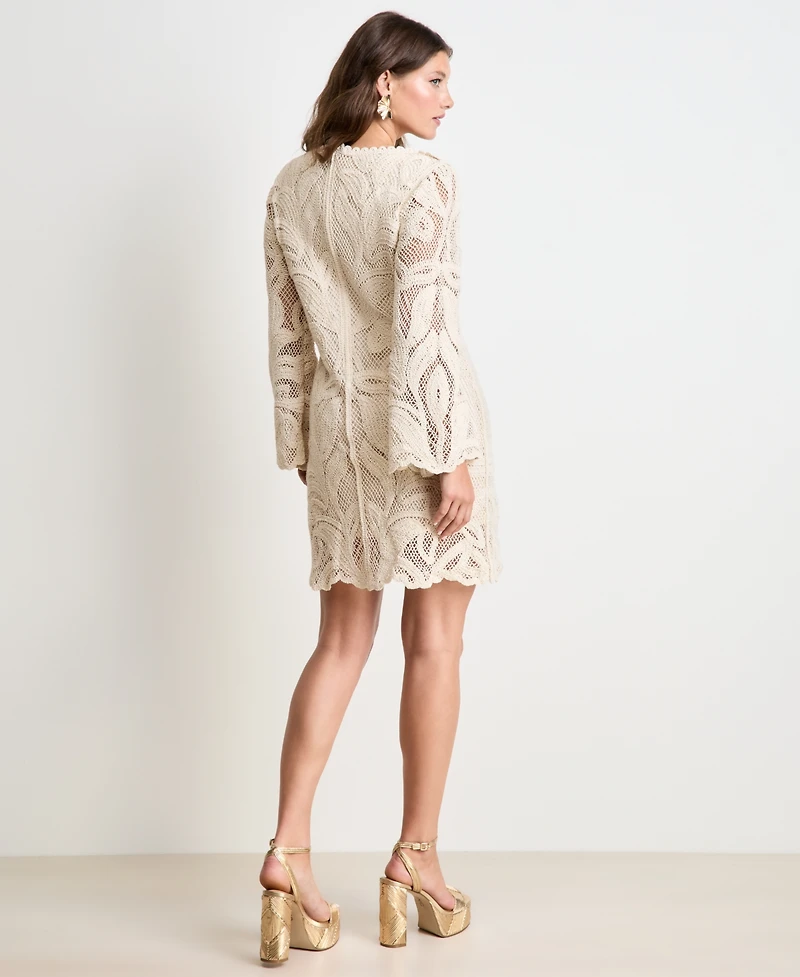 Women's Lace Shift Mini Dress, Macy's Exclusive - On 34th | Alix Friedberg Capsule Collection