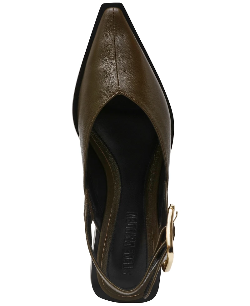 Steve Madden Women's Shay Slingback Pointed-Toe Flats